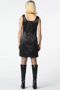 Satin Mini Dress