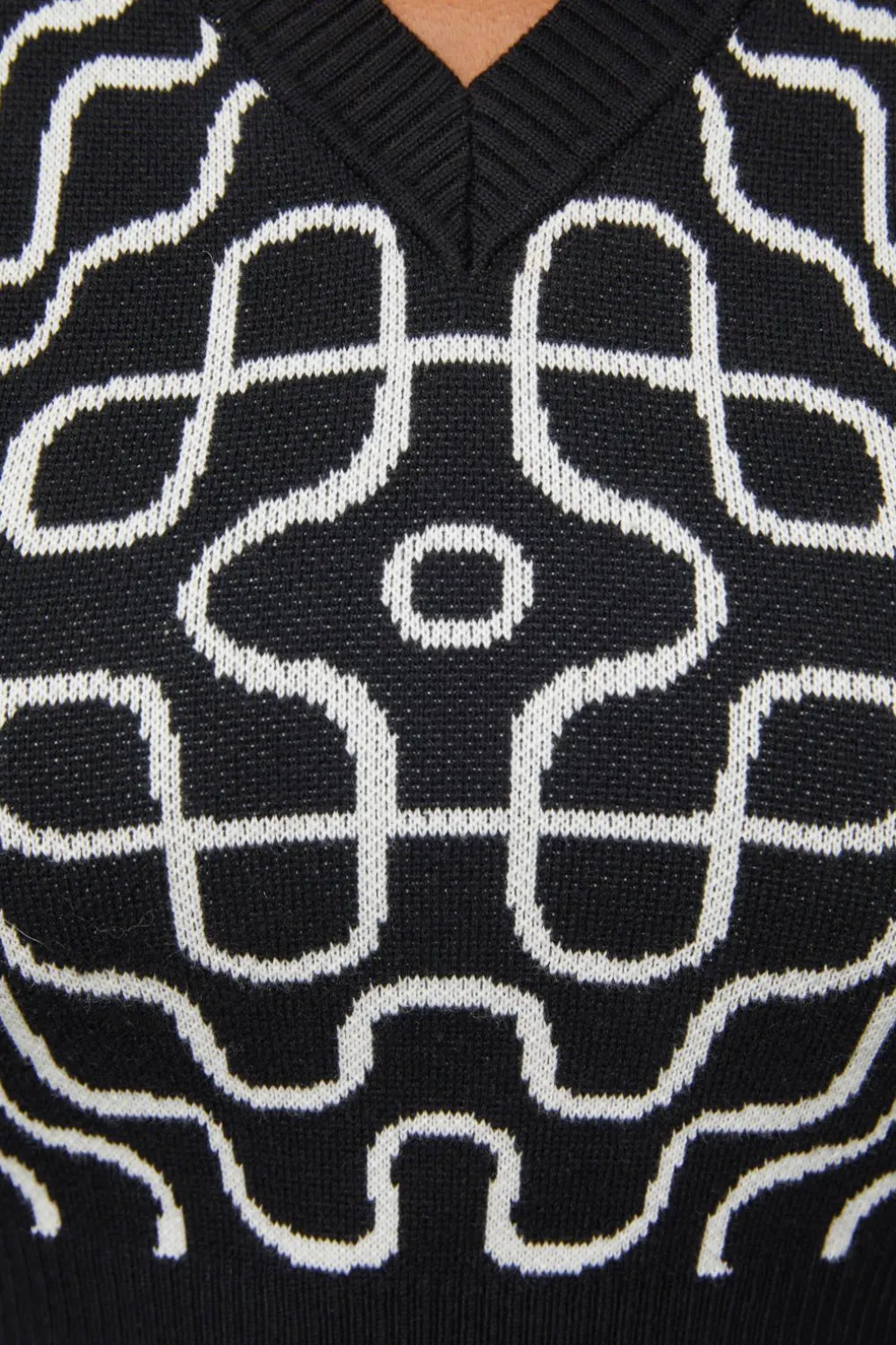 Soundwave Cropped Knit
