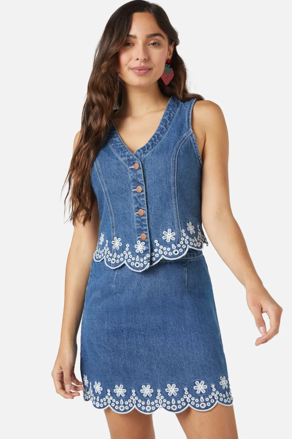 Suzie Scallop Vest