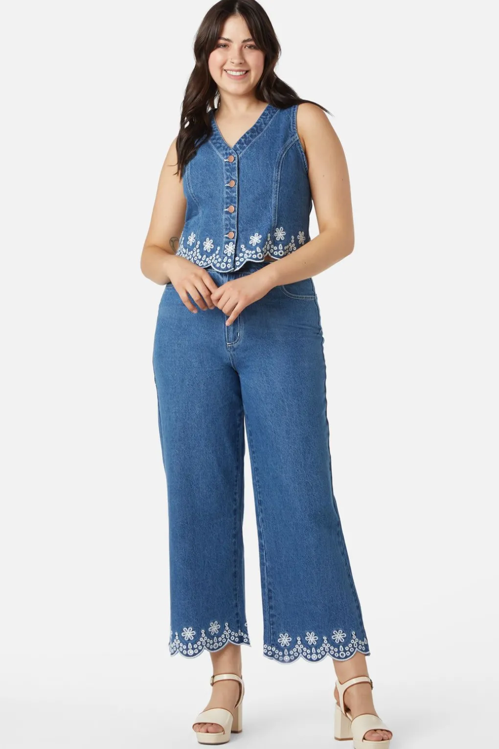 Suzie Scallop Vest