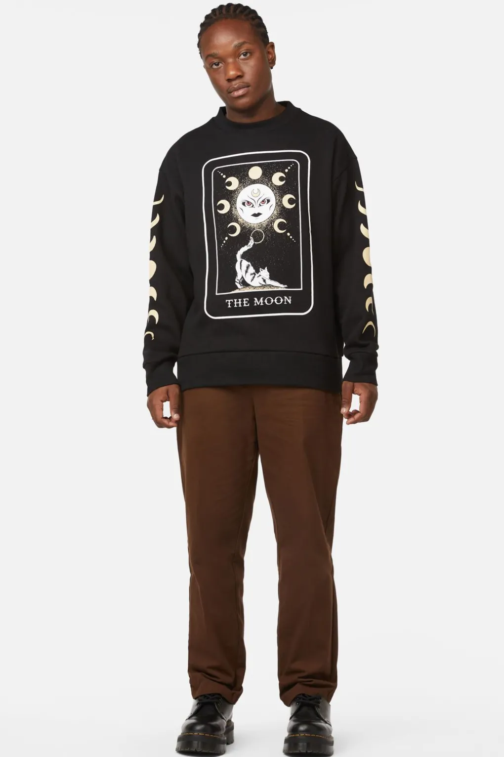 The Moon Print Long Sleeve Tee