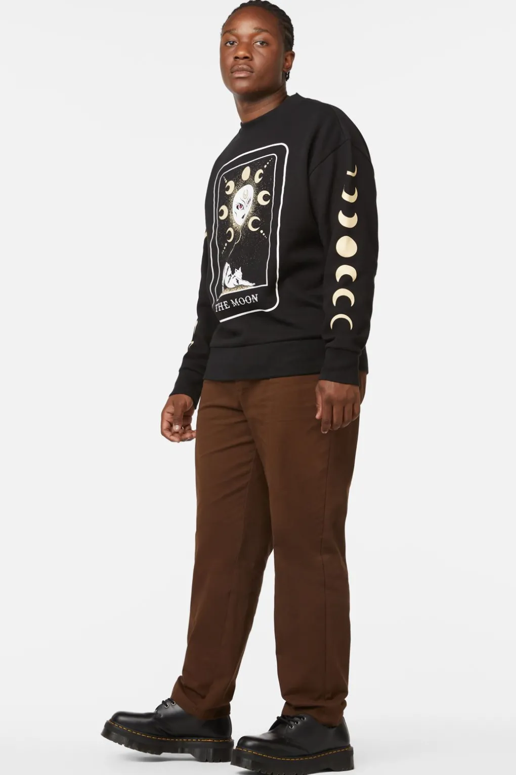 The Moon Print Long Sleeve Tee