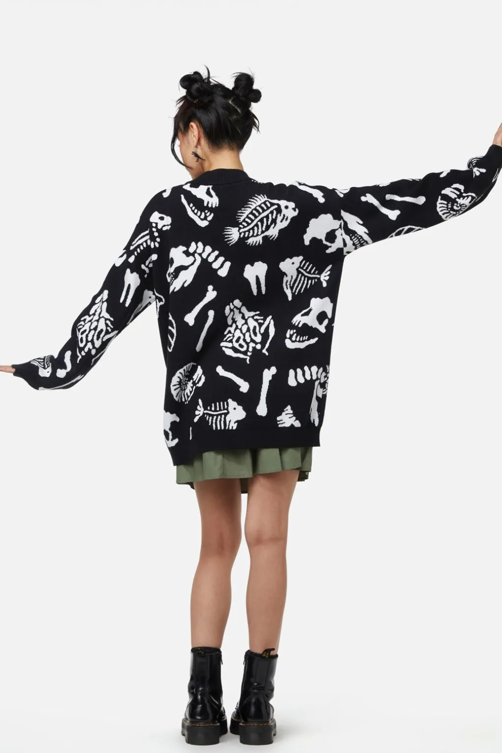 Trace Fossils Utility Knit Cardi