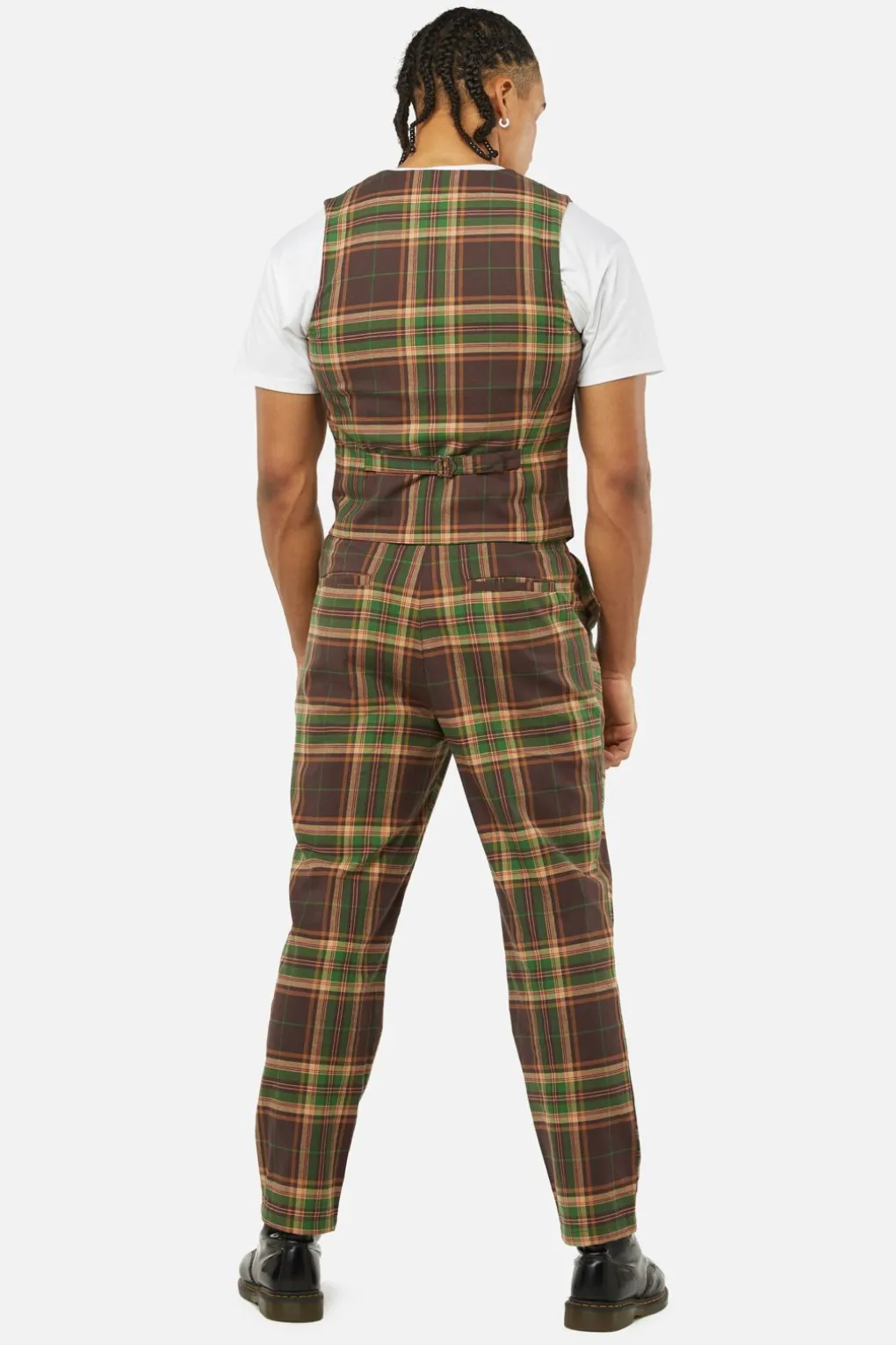 Triassic Tartan Pocket Vest