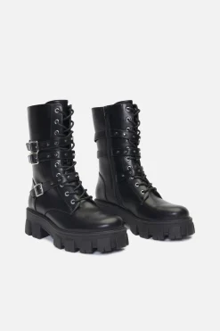 Triple Buckle Boot