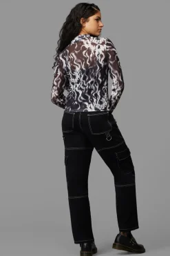 Up In Flames Top