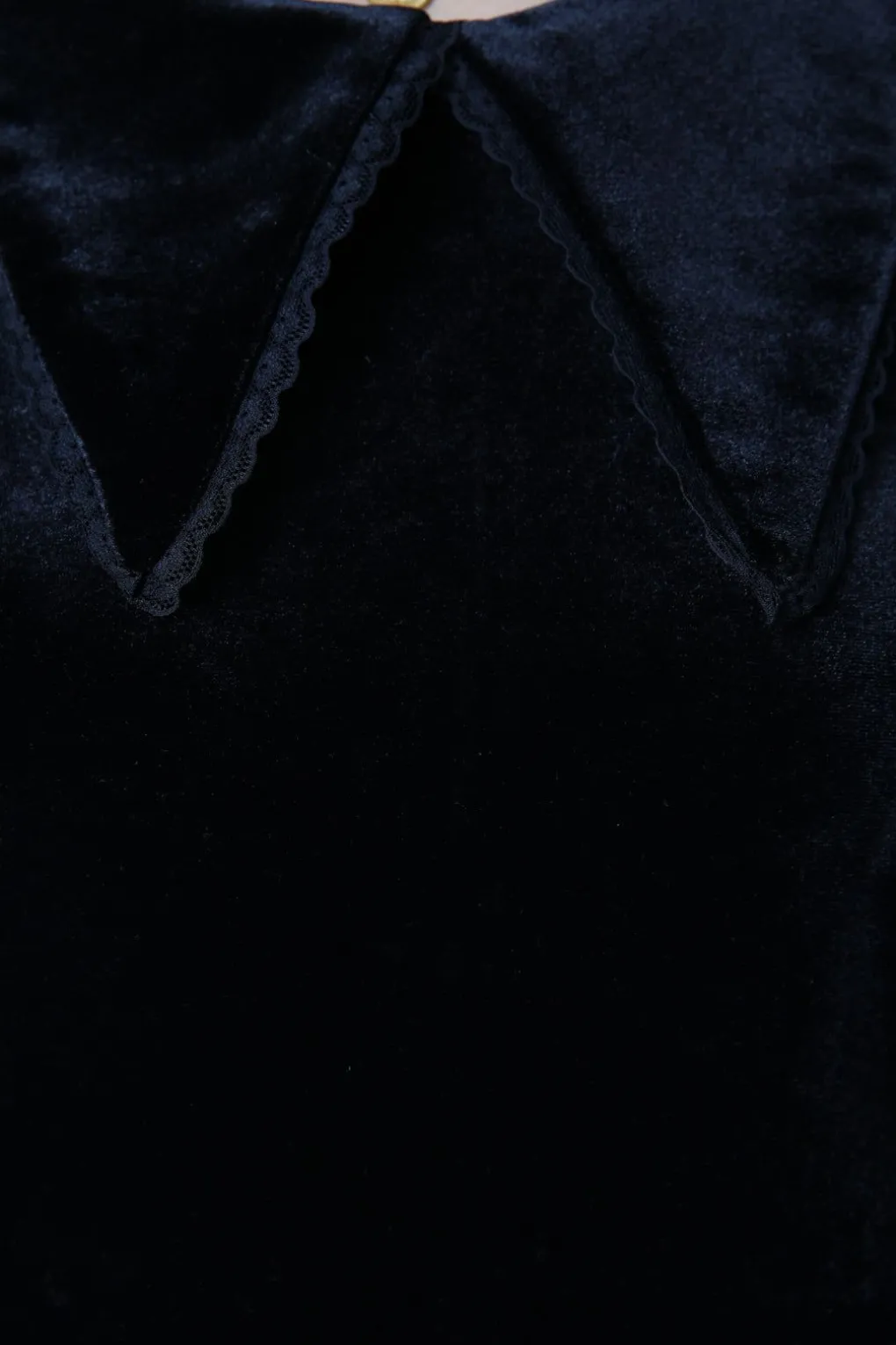Velour Goth Maxi Dress
