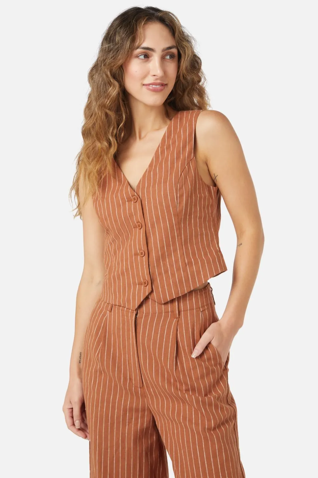 Walter Stripe Vest